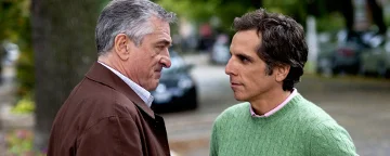 Jack Byrnes and Greg Focker Stood Face To Face