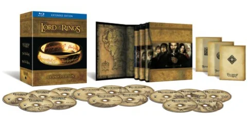 Lord Of The Rings Trilogy Box Set With Fifteen Discs