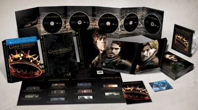 Game of Thrones Season 2 Exploded Packshot