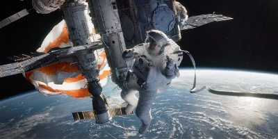 Ryan Stone im Weltraum