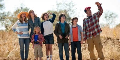 Jim und Lauren mit Kindern