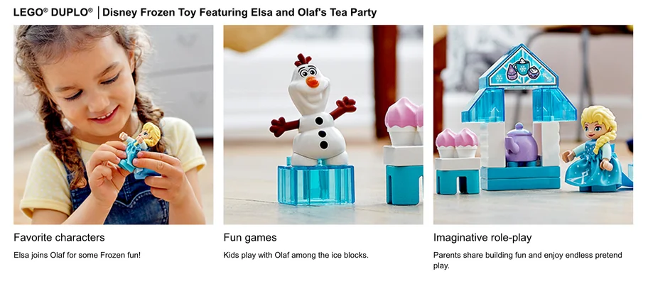 Elsa und Olafs Teepartyt
