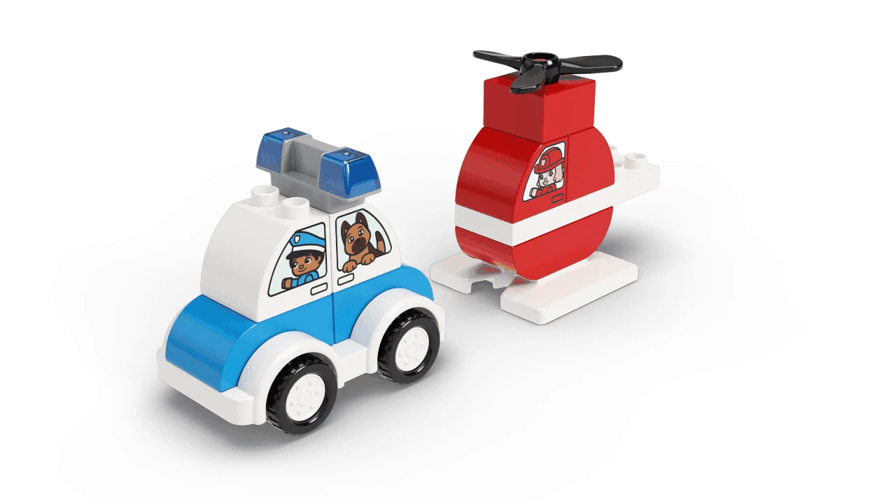 lego duplo Auto und Hubschrauber