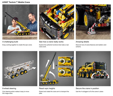 Nahaufnahmen des Spielzeugsets