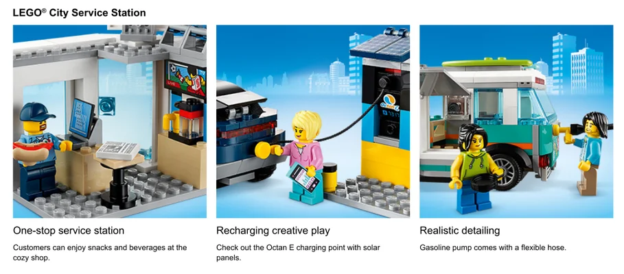 nahaufnahmen von Service Station