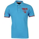 Tokyo Laundry Men's Izanagi Polo Shirt - Turquoise - S - Türkis Bild 1