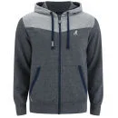 Kangol Men's Basset Hoody - Navy Grindle - S - Blau Bild 1