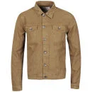 Brave Soul Men's Trucker Jacket - Tobacco - S - Tobacco Bild 1