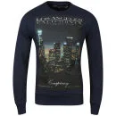 Conspiracy Men's California Crew Neck Sweatshirt - Dusk Blue - S Bild 1