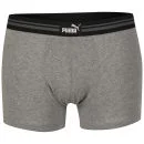 Puma Men's Contrast Waist Band Boxers - Grey - S - Grau Bild 1