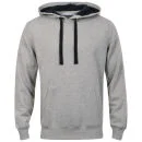 55 Soul Herren Blaze Kapuzenpullover - Grau/Schwarz - S - Grau/Schwarz Bild 1