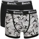Bench Men's 2-Pack Camo Boxer - Black - S - Schwarz Bild 1