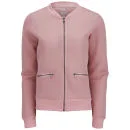 ONLY Women's Sporty Bomber Jacket - Silver Pink - XS - Rosa Bild 1