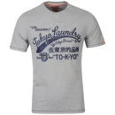 Tokyo Laundry Men's Fumio T-Shirt - Light Grey Marl - S Bild 1