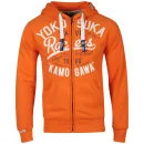 Tokyo Laundry Men's Dwight Hooded Sweat - Fire Orange - S - Fire Orange Bild 1