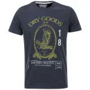 Threadbare Men's Release T-Shirt - Navy - S - Marineblau Bild 1
