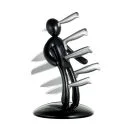 Raffaele Iannello Voodoo Knife Block With 5 Knives - Black Bild 1