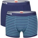 Levi's Men's Lucas 2-Pack Boxer - Petrol Blue/Deep Colbolt - S - Petrol Blue/Deep Colbolt Bild 1