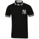 Majestic Men's Yankees Working Pique Polo - Black - S - Schwarz Bild 1