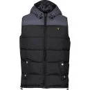 Le Breve Men's Twilight Gilet - Charcoal/Black - S - Charcoal/Black Bild 1