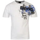 Bench Men's High Rise T-Shirt - White - S - Weiß Bild 1