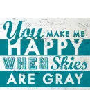 Go Jump in the Lake (Happy) - 40x50cm Canvas Bild 1