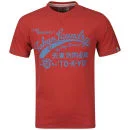 Tokyo Laundry Men's Fumio T-Shirt - Tokyo Red - S - Tokyo Red Bild 1