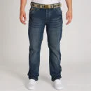 Seven Series Men's Oil Jeans - Dark Wash - 30S - Dark Wash Bild 1