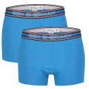 Ben Sherman Men's 2-Pack Boxers - Blue, Navy and Red Stripe - S - Blue Navy and Red Stripe Bild 1