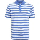 Gola Männer Yarn Dyed Streifen Polo Shirt - Weiß/Blau - S - Optic White/Blue Bild 1