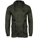 Ringspun Männer Unit Nylon Jacke - Oliv - S - Olive Bild 1