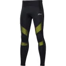 Asics Men's Leg Balance Performance Running Tights - Black/Electric Lime - S - Black/Green Bild 1