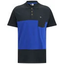 Rip Curl Men's Hot Stuff Polo Shirt - Charcoal/Blue - S - Grau Bild 1