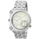Henleys Men's Silver Oversized Dial Bracelet Watch Bild 1