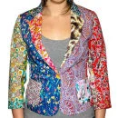 Foul Fashion Women's Blazer - Multi - XS - Bunt Bild 1