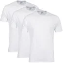 DKNY Men's 3-Pack Crew Neck T-Shirt - White - S - Weiß Bild 1