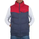 Animal Männer Colourblock Gilet - Rot/Marineblau - XS - Red/Navy Bild 1