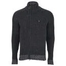 Ringspun Men's Glacier Point Zip Knit - Black - S - Schwarz Bild 1