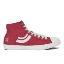 Jack & Jones Men's Camden Hi Top Trainers - Red/White - UK 6 - Rot Bild 1