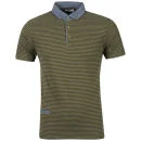 Boxfresh Men's Kaori Polo Shirt - Forest Green - S - Waldgrün Bild 1