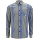Jack & Jones Men's Walter Checked Shirt - Grey Melange - S - Grau Bild 1