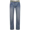 Smith & Jones Männer Fabio Jeans - Light Verwaschen - 30S - Light Wash Bild 1
