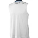 adidas Herren Classic Ärmellos Training T-Shirt - Weiß - S - Solar White Bild 1