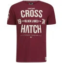 Crosshatch Men's Bankster T-Shirt - Sundried Tomato - S - Rot Bild 1
