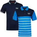 Everlast Men's 2 Pack Polo Shirt - Navy / Cobalt - S - Navy / Cobalt Bild 1