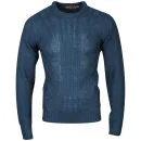 Tokyo Laundry Men's Optimist Jumper - Petrol Blue - S - Petrol Blue Bild 1