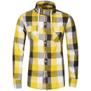 Crosshatch Men's Hubble Shirt - Yellow - S - Gelb Bild 1