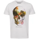 Threadbare Men's Splat Skull T-Shirt - White - S - Weiß Bild 1