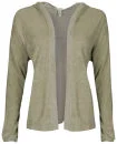 Chloe Women's Long Sleeve Loungewear Jacket - Khaki - 10 - Kaki Bild 1