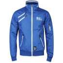 Crosshatch Men's Kiza Zip Through Windbreaker Jacket - Royal Blue/Snorkel - S - Royal Blue/Snorkel Bild 1